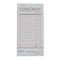 National Checking 3.5"x6.75" 1 Part Pink 13 Line Guest Check 50 Checks, PK50 P3632SP - alternate 5